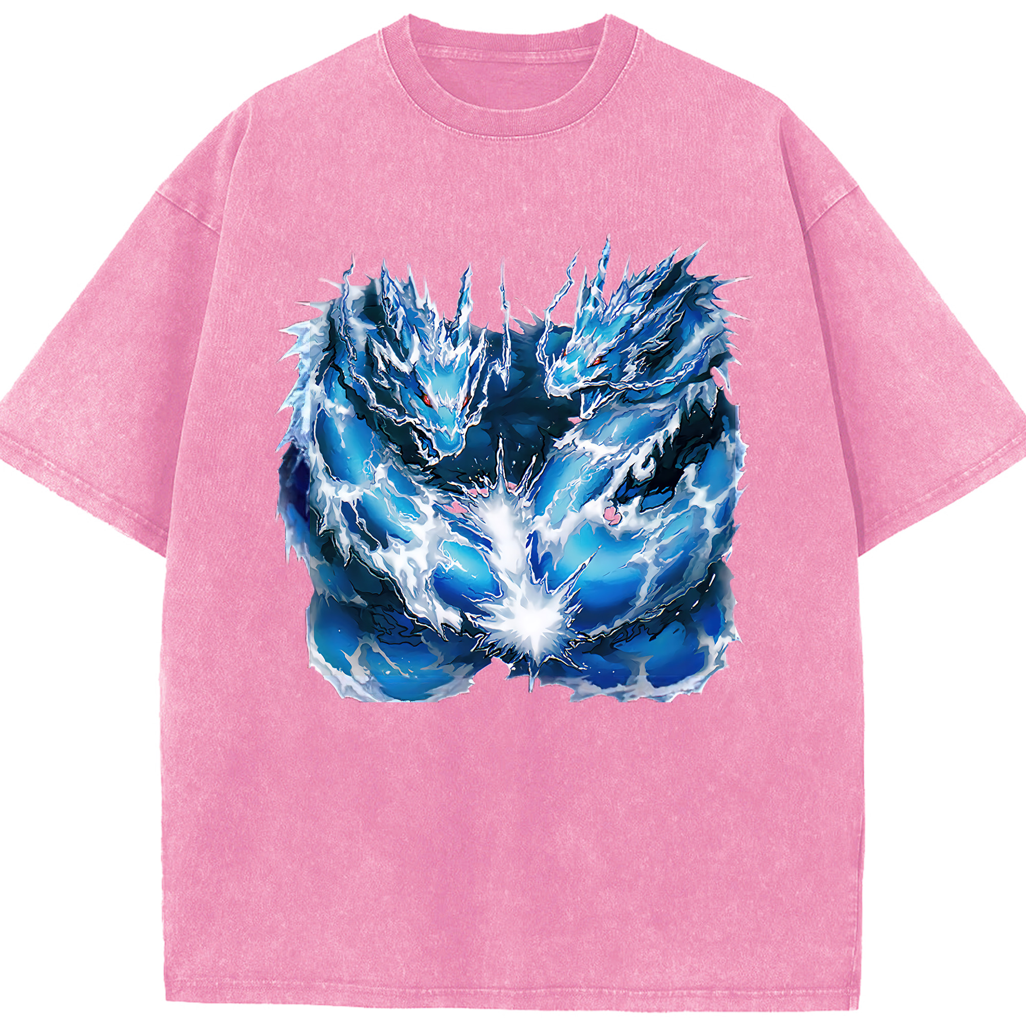 （画像用） 遊☆戯☆王 Yu-Gi-Oh! 綿100% ヴィンテージ風 半袖Tシャツ（フロントプリント）